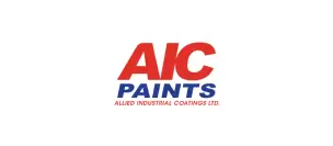 AIC paints logo